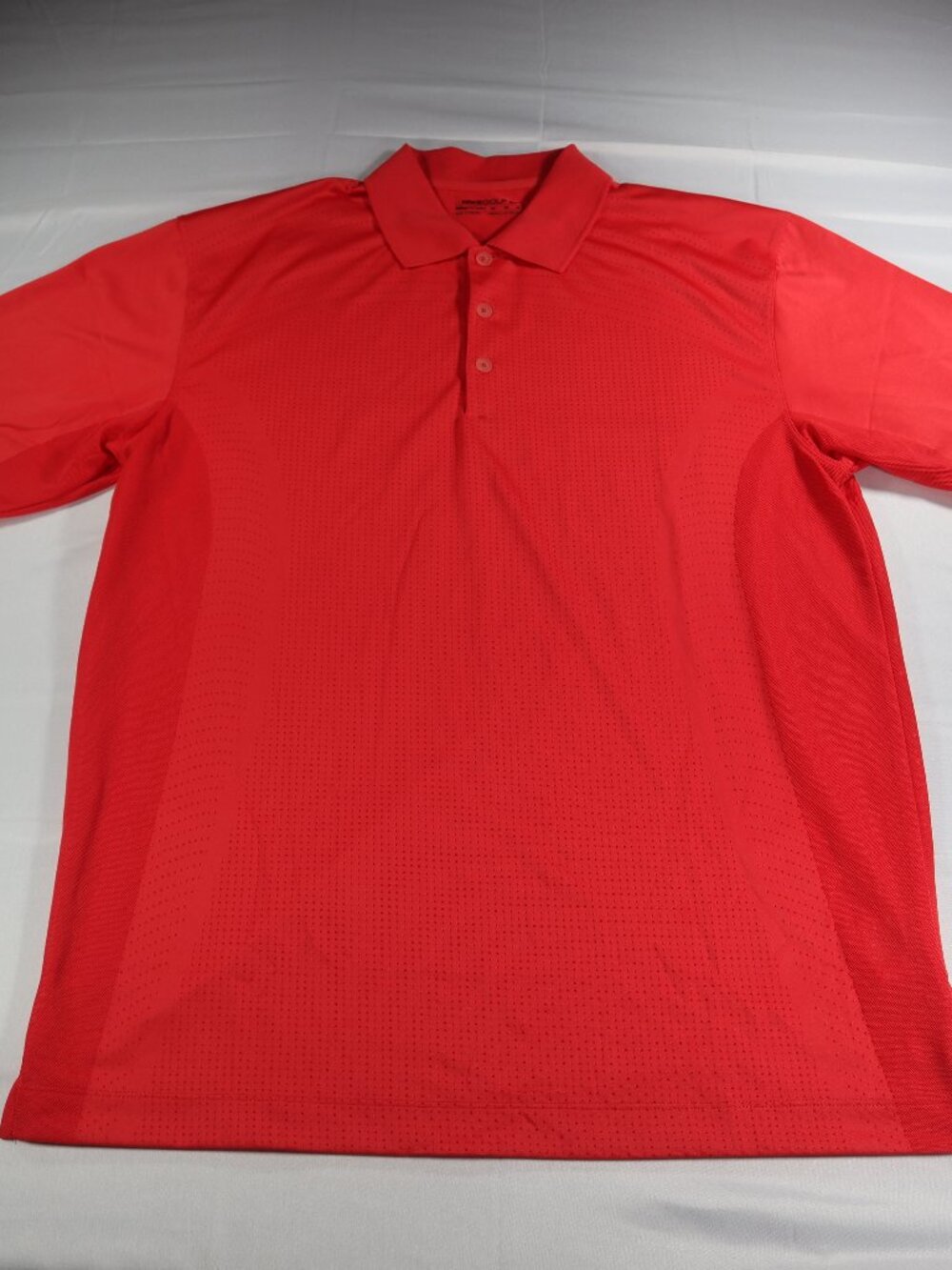 Nike Golf Fit Dry Moisture Wicking Red Performance Polo Shirt Men's Medium